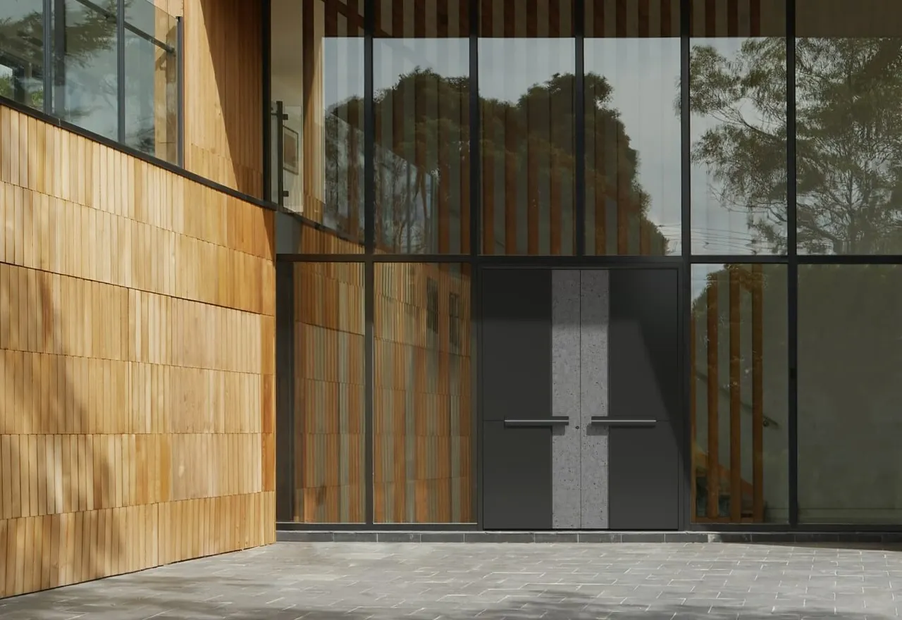 Robust front doors