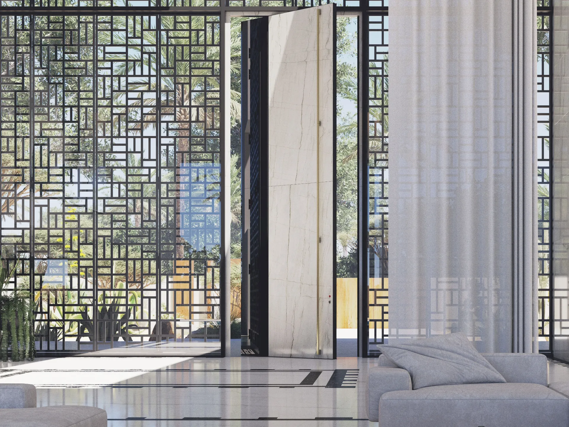 Prestigious large-sized doors