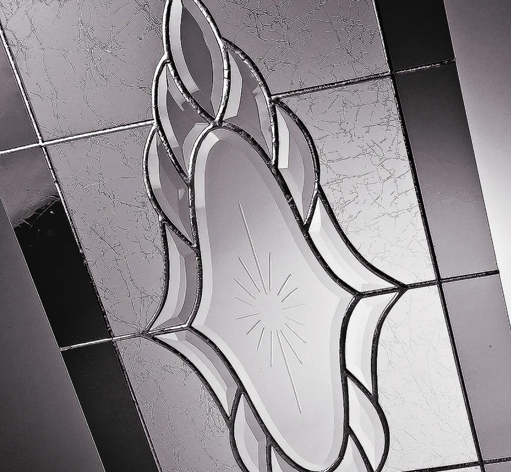 Ornamented glass