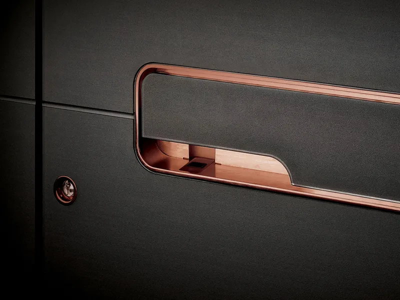 PVD door surface finish