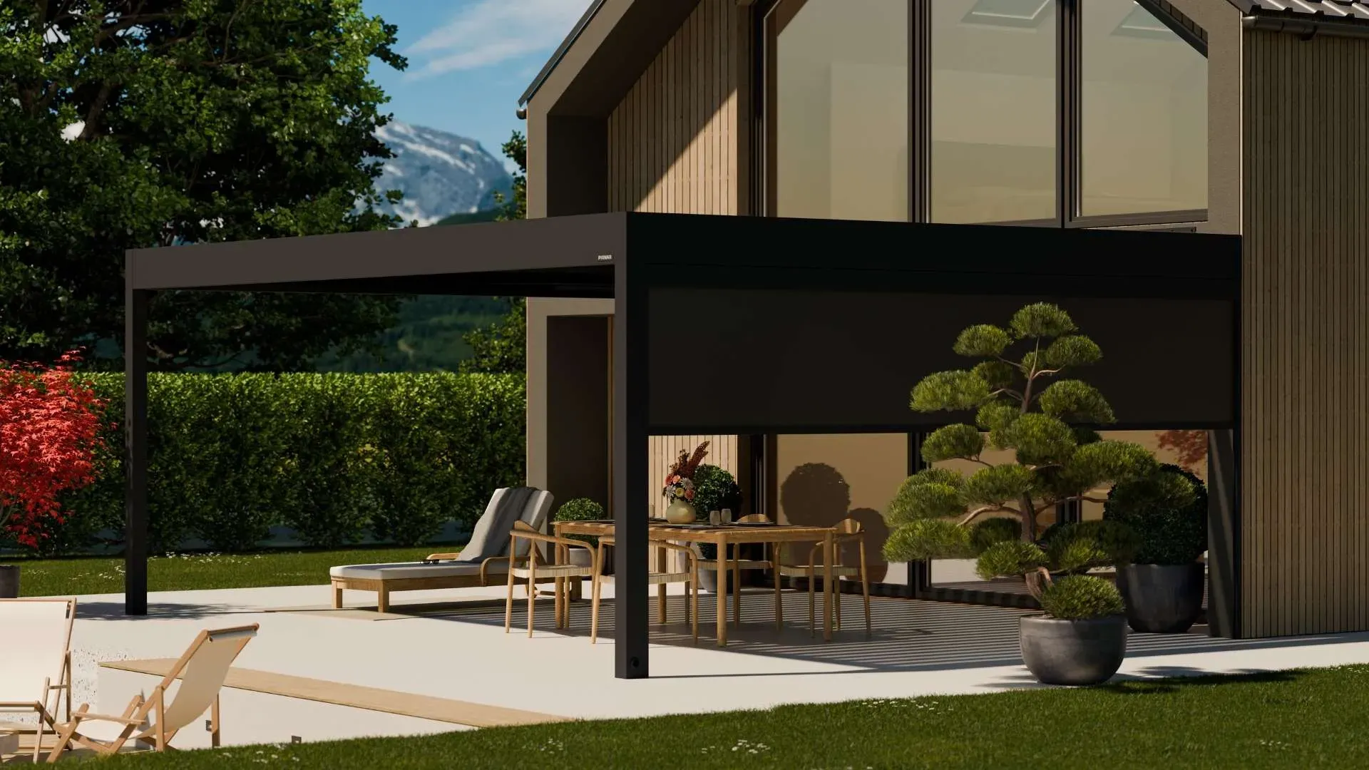 Terrassenüberdachung 5x4 m