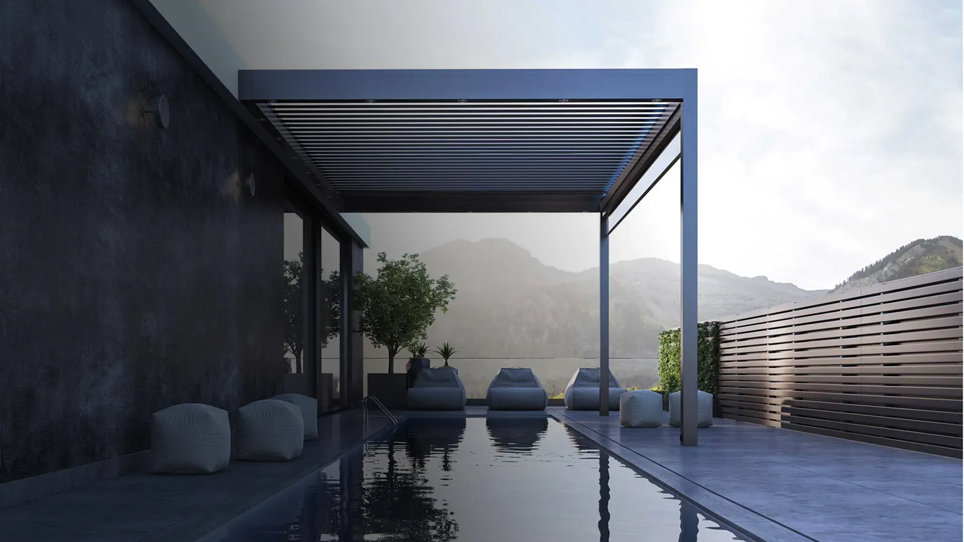 TerrassenÜberdachung Pool