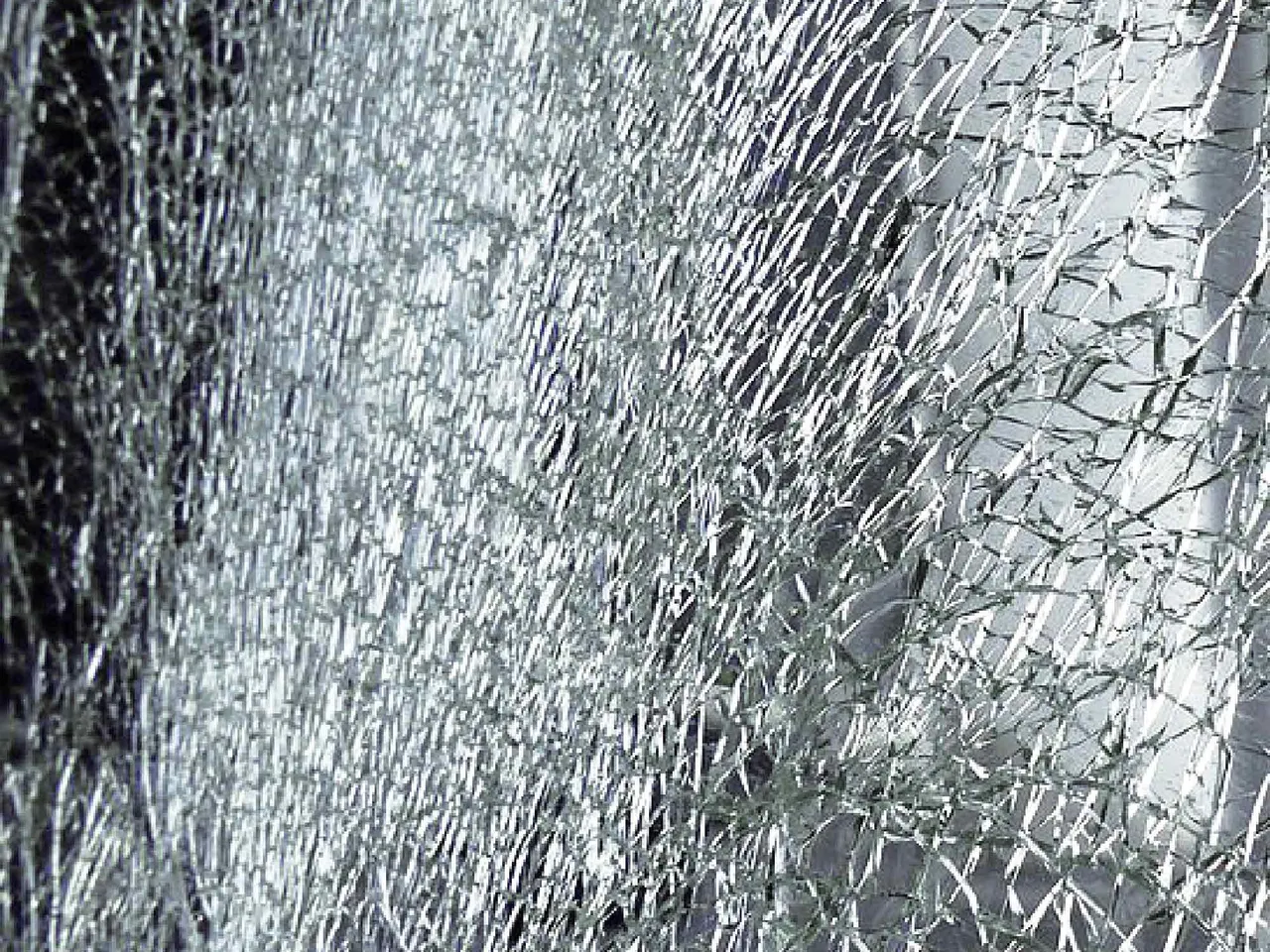 Laminated safety glass VSG and tempered safety glass ESG