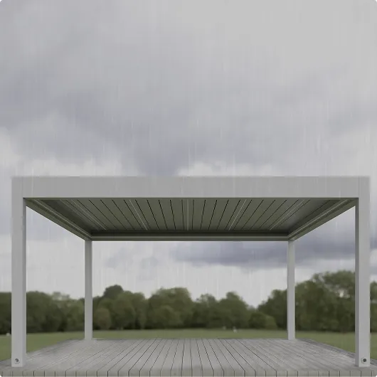 Effective pergola sealing