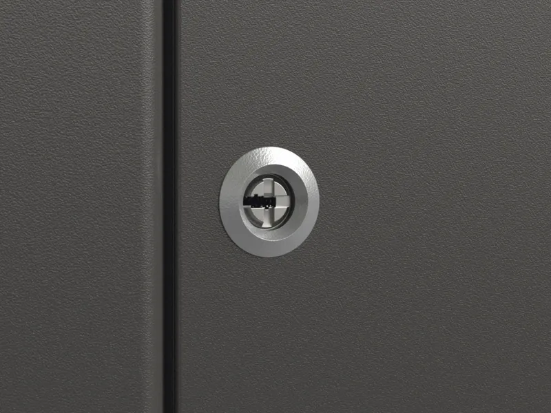 Metal shield with a minimalist design