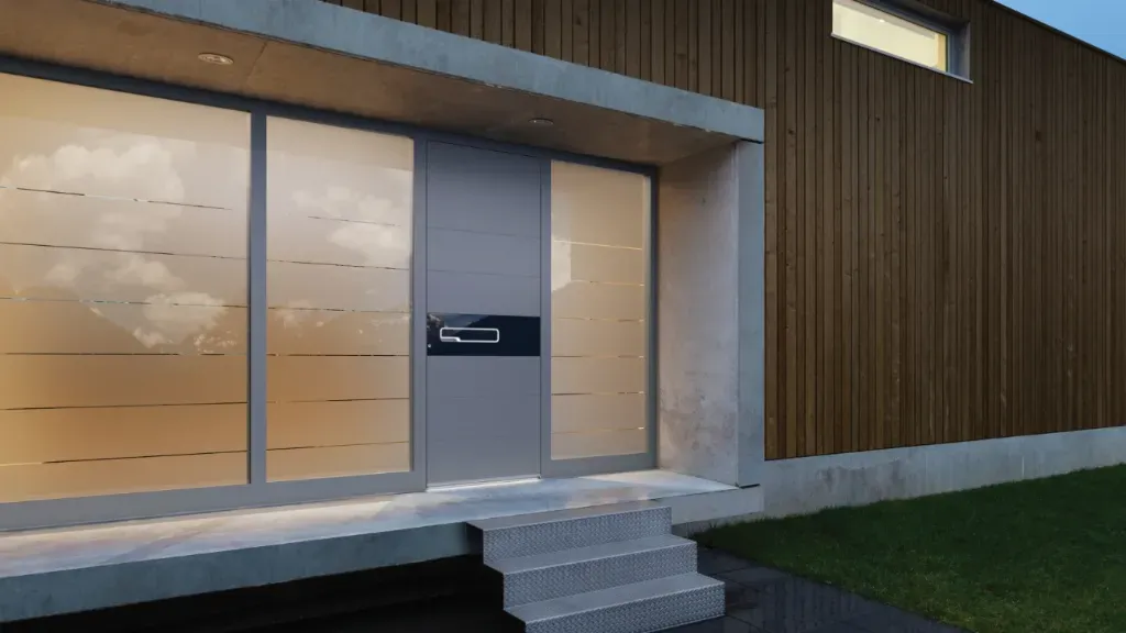 Glasarten für weiße Haustüren
