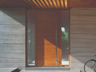 Wooden exterior doors from the Premium collection