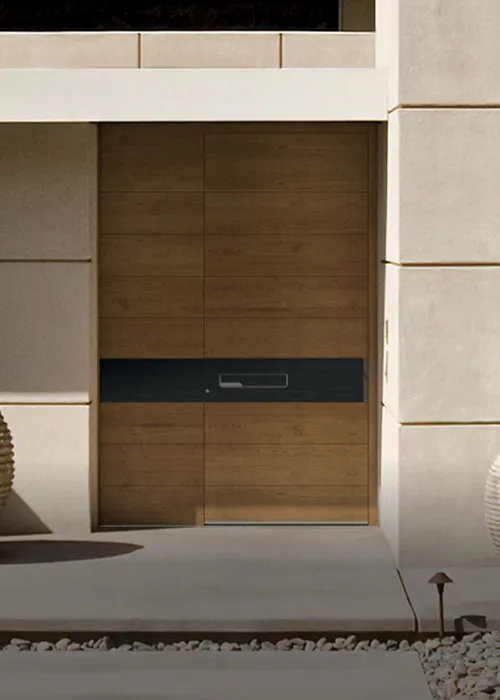 Wooden doors